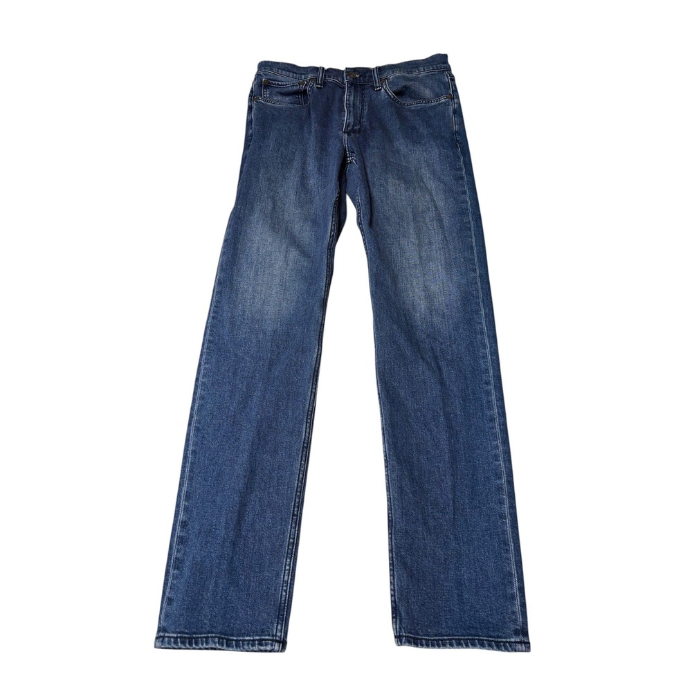 Rag & Bone Fit 2 Slim Jeans Akkin Wash Blue Denim Mens 31x32 MED24P1223FFAK
